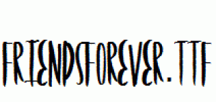 FriendsForever.ttf