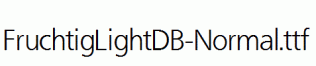 FruchtigLightDB-Normal.ttf