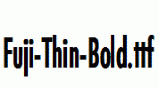 Fuji-Thin-Bold.ttf