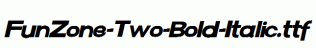 FunZone-Two-Bold-Italic.ttf