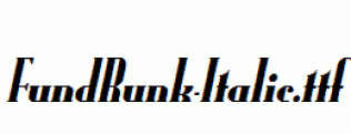 FundRunk-Italic.ttf