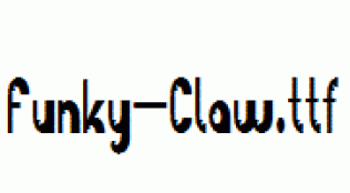 Funky-Claw.ttf
