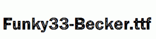 Funky33-Becker.ttf