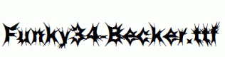 Funky34-Becker.ttf