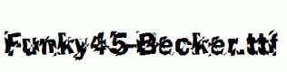 Funky45-Becker.ttf