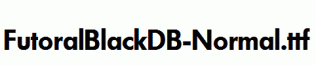 FutoralBlackDB-Normal.ttf