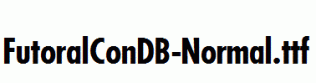 FutoralConDB-Normal.ttf