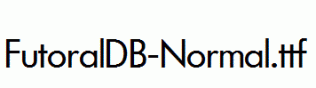 FutoralDB-Normal.ttf