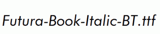 Futura-Book-Italic-BT.ttf