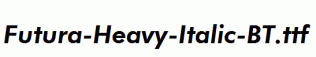 Futura-Heavy-Italic-BT.ttf