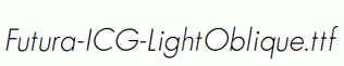 Futura-ICG-LightOblique.ttf