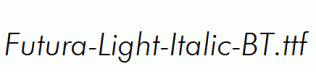 Futura-Light-Italic-BT.ttf