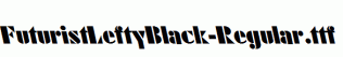 FuturistLeftyBlack-Regular.ttf