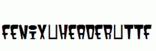 fenix-header.ttf