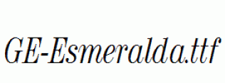 GE-Esmeralda.ttf