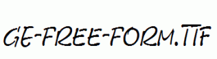 GE-Free-Form.ttf