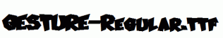 GESTURE-Regular.ttf
