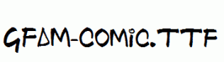 GFAM-Comic.ttf