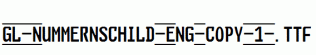 GL-Nummernschild-Eng-copy-1-.ttf