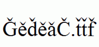 GedeaC.ttf