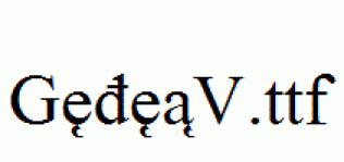 GedeaV.ttf