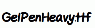 GelPenHeavy.ttf