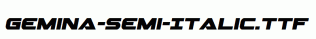 Gemina-Semi-Italic.ttf