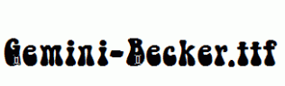 Gemini-Becker.ttf