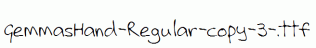 GemmasHand-Regular-copy-3-.ttf