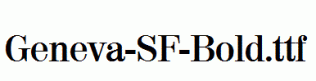 Geneva-SF-Bold.ttf