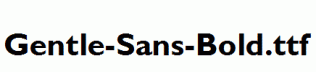 Gentle-Sans-Bold.ttf