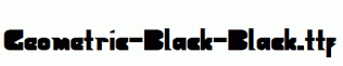 Geometric-Black-Black.ttf