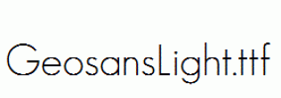 GeosansLight.ttf