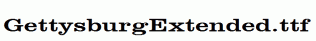 GettysburgExtended.ttf