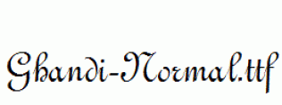 Ghandi-Normal.ttf
