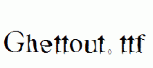 Ghettout.ttf