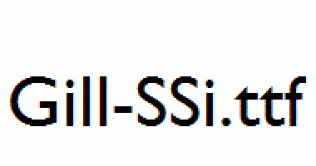 Gill-SSi.ttf