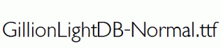 GillionLightDB-Normal.ttf