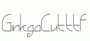 GinkgoCut.ttf