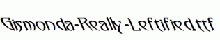 Gismonda-Really-Leftified.ttf