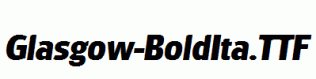 Glasgow-BoldIta.ttf