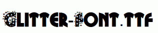 Glitter-Font.ttf