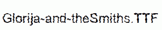 Glorija-and-theSmiths.ttf