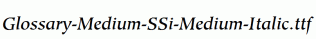 Glossary-Medium-SSi-Medium-Italic.ttf