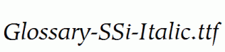 Glossary-SSi-Italic.ttf