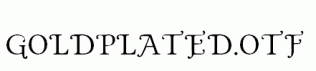 GoldPlated.otf