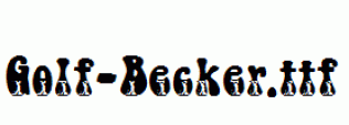 Golf-Becker.ttf