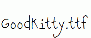 GoodKitty.ttf