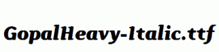 GopalHeavy-Italic.ttf