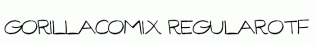 GorillaComix-Regular.otf